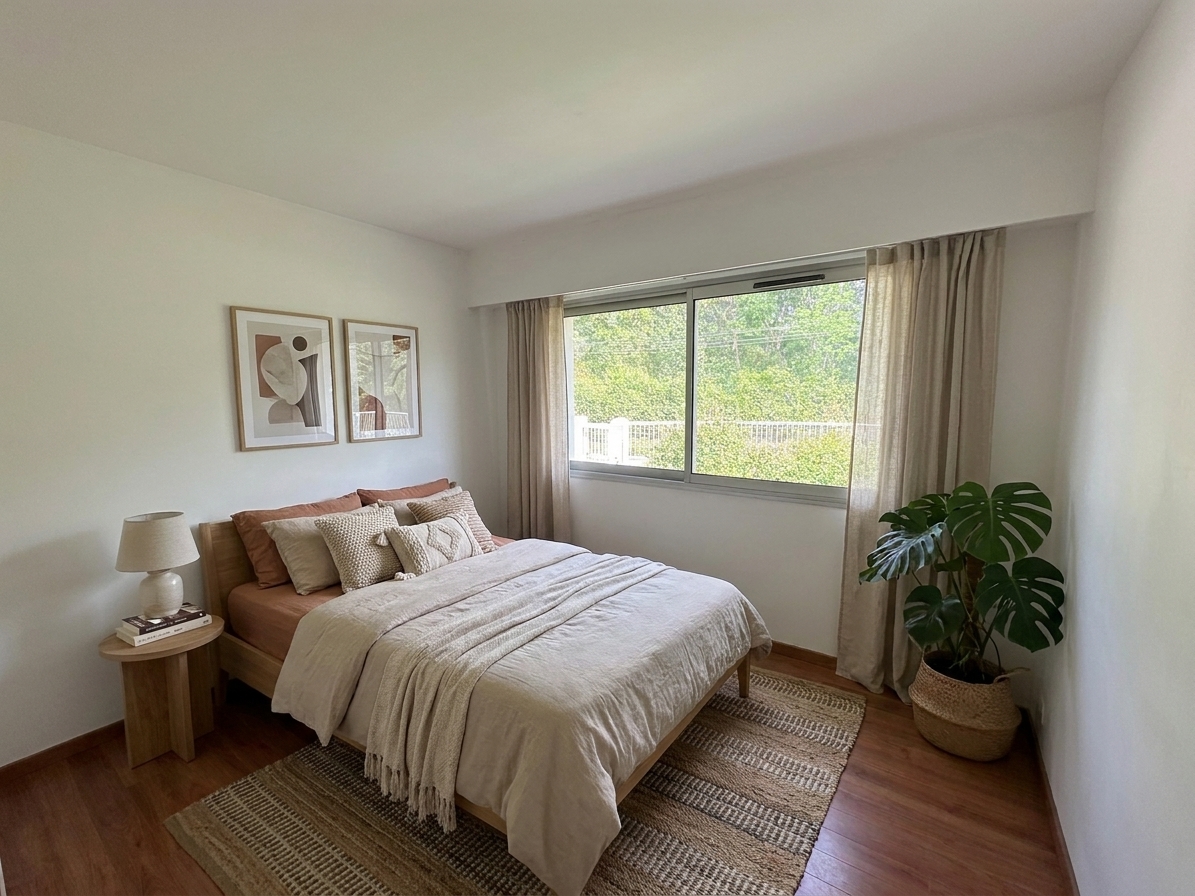 Chambre — lits jumeaux